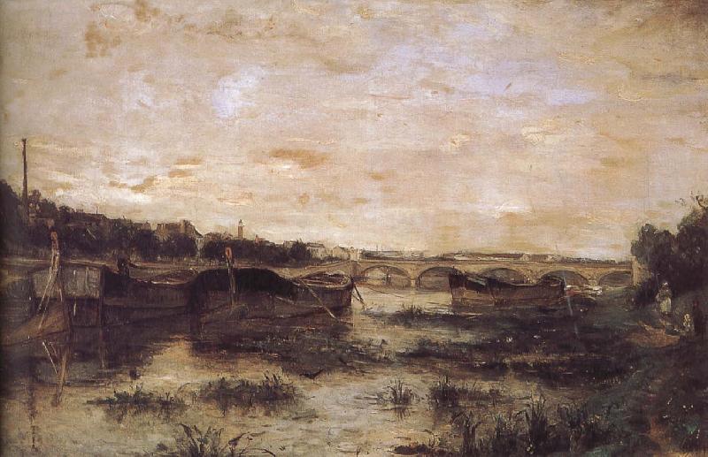 Berthe Morisot Bridge Germany oil painting art